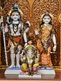 Shri Shiv-Parvati Dev and Shri Ganeshji